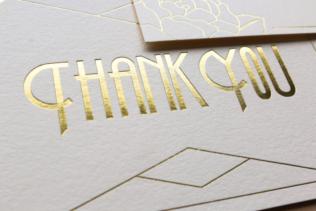 Gold Foil Stamping